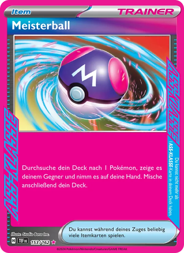 Meisterball, Gewalten der Zeit 153