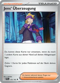 Jens' Überzeugung, Gewalten der Zeit 155