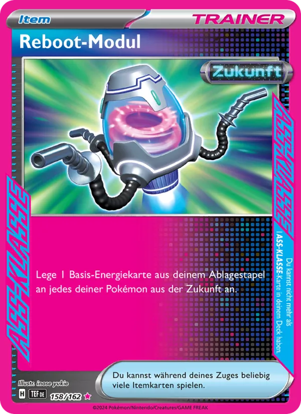 Reboot-Modul, Gewalten der Zeit 158