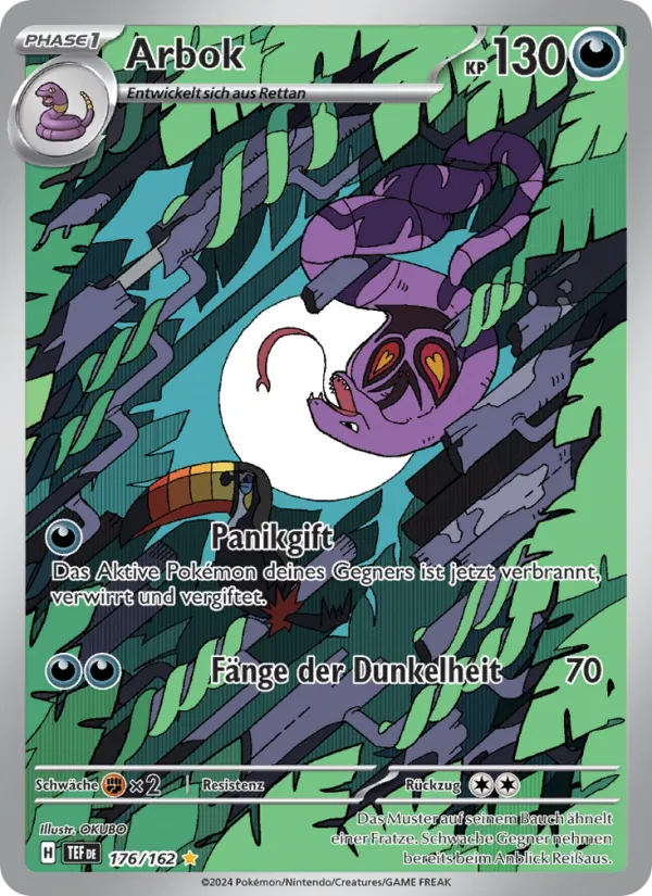 Arbok, Gewalten der Zeit 176