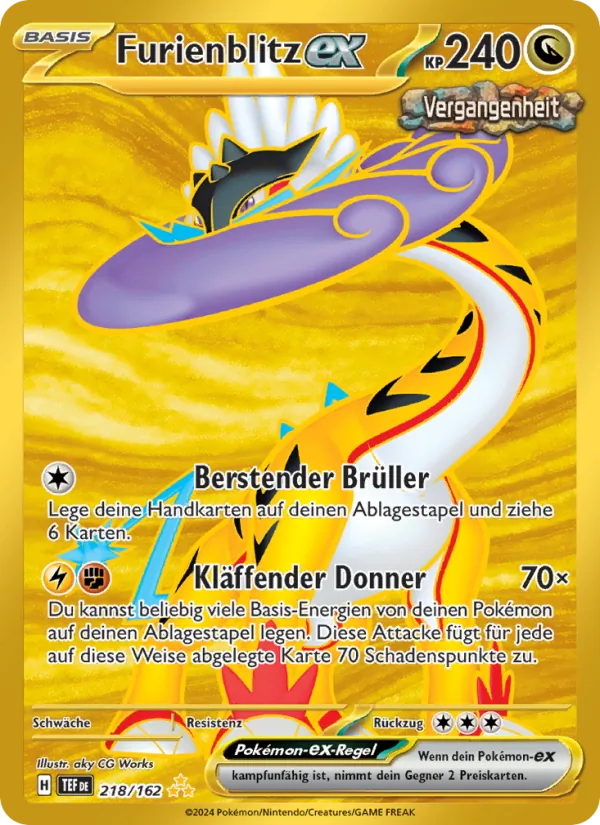 Furienblitz-ex, Gewalten der Zeit 218