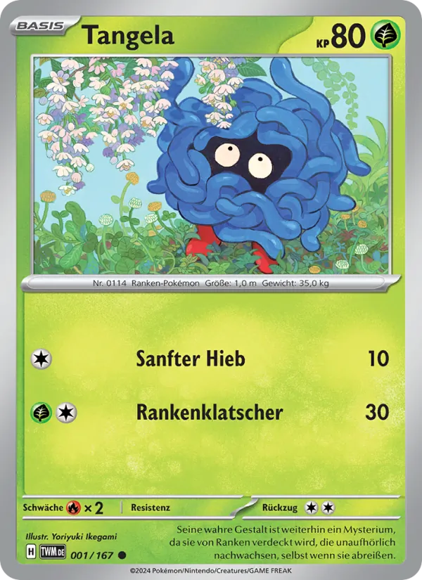Tangela, Maskerade im Zwielicht 001