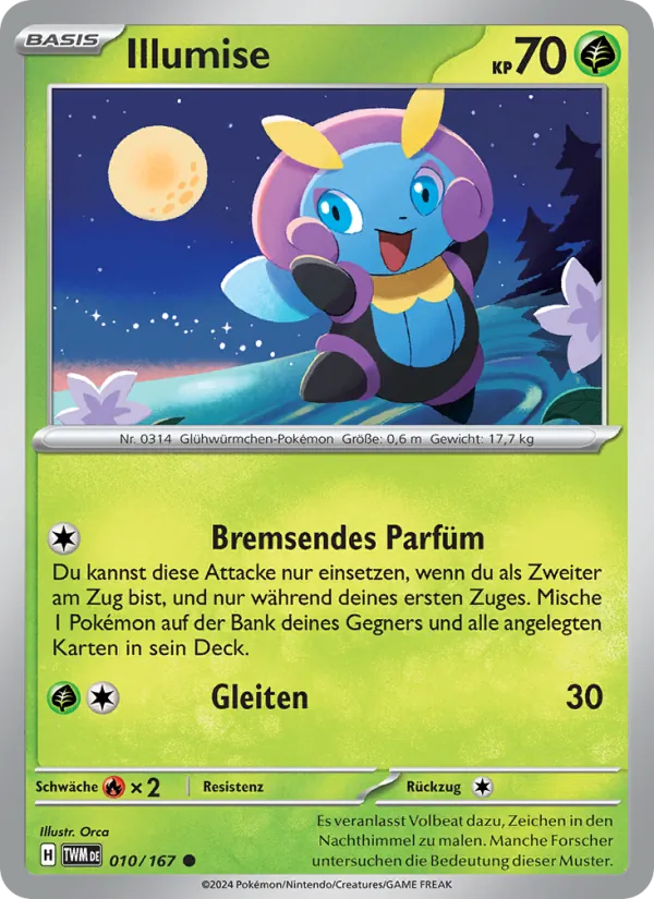 Illumise, Maskerade im Zwielicht 010