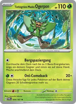 Türkisgrüne-Maske-Ogerpon, Maskerade im Zwielicht 024