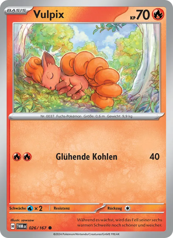 Vulpix, Maskerade im Zwielicht 026