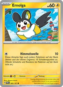 Emolga, Maskerade im Zwielicht 069