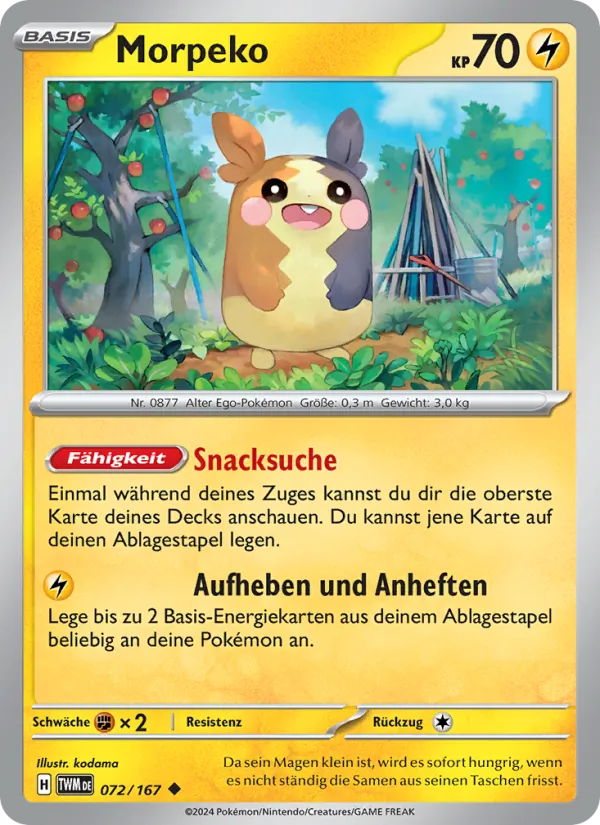 Morpeko, Maskerade im Zwielicht 072