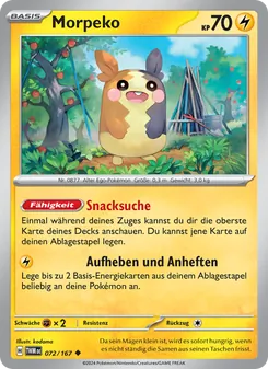 Morpeko, Maskerade im Zwielicht 072