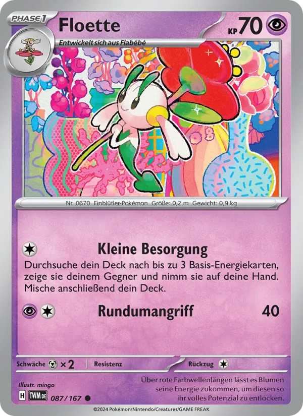 Floette, Maskerade im Zwielicht 087