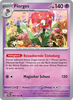 Florges, Maskerade im Zwielicht 088