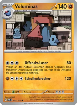 Voluminas, Maskerade im Zwielicht 102