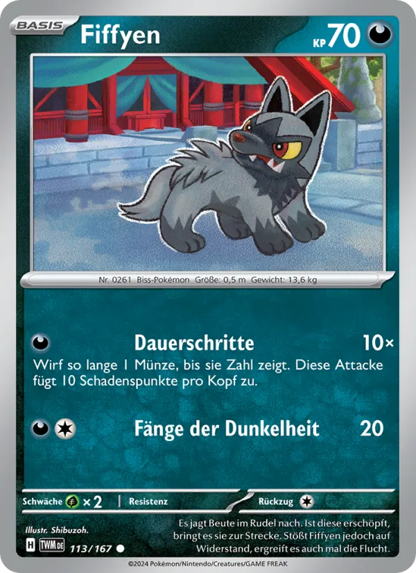 Fiffyen, Maskerade im Zwielicht 113