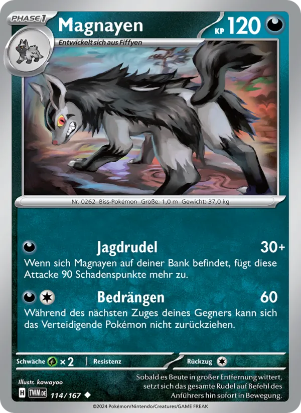 Magnayen, Maskerade im Zwielicht 114