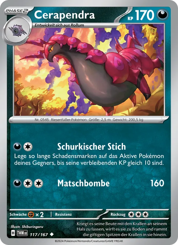 Cerapendra, Maskerade im Zwielicht 117