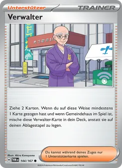 Verwalter, Maskerade im Zwielicht 144