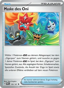 Maske des Oni, Maskerade im Zwielicht 159