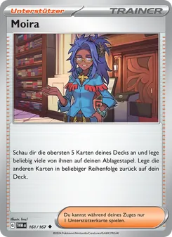 Moira, Maskerade im Zwielicht 161