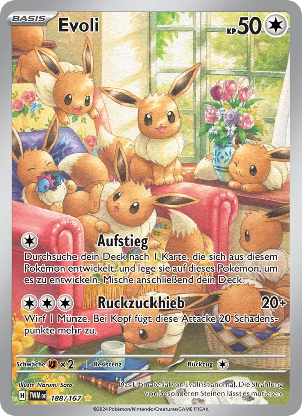Evoli, Maskerade im Zwielicht 188