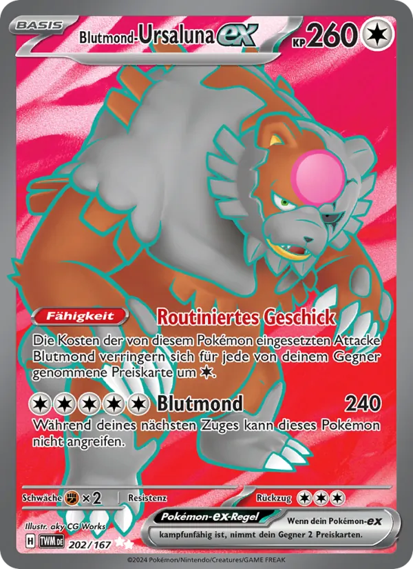 Blutmond-Ursaluna-ex, Maskerade im Zwielicht 202
