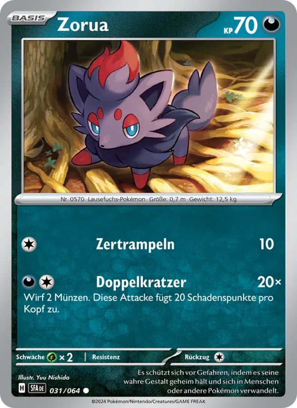 Zorua, Nebel der Sagen 031
