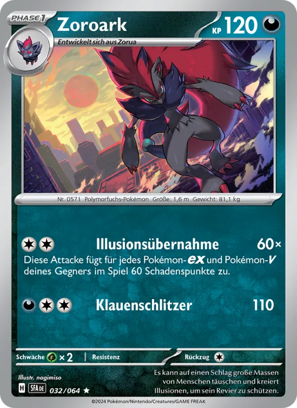 Zoroark, Nebel der Sagen 032