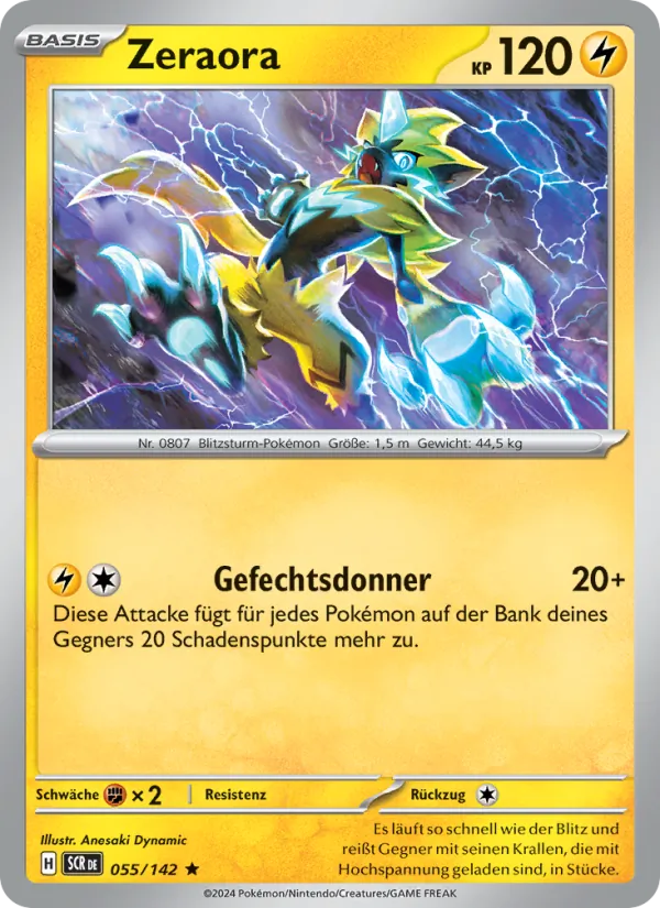 Zeraora, Stellarkrone 055