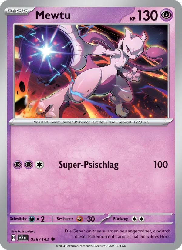 Mewtu, Stellarkrone 059