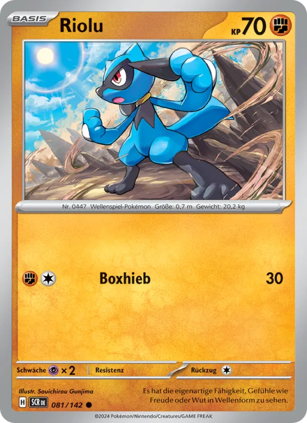 Riolu, Stellarkrone 081