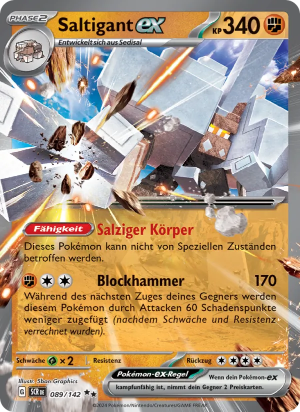 Saltigant-ex, Stellarkrone 089