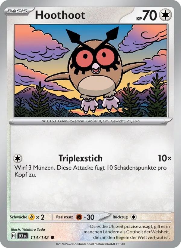 Hoothoot, Stellarkrone 114