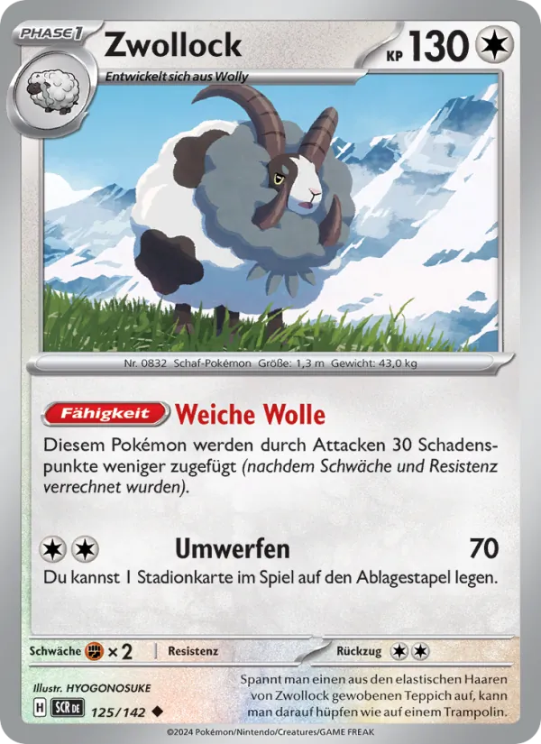 Zwollock, Stellarkrone 125