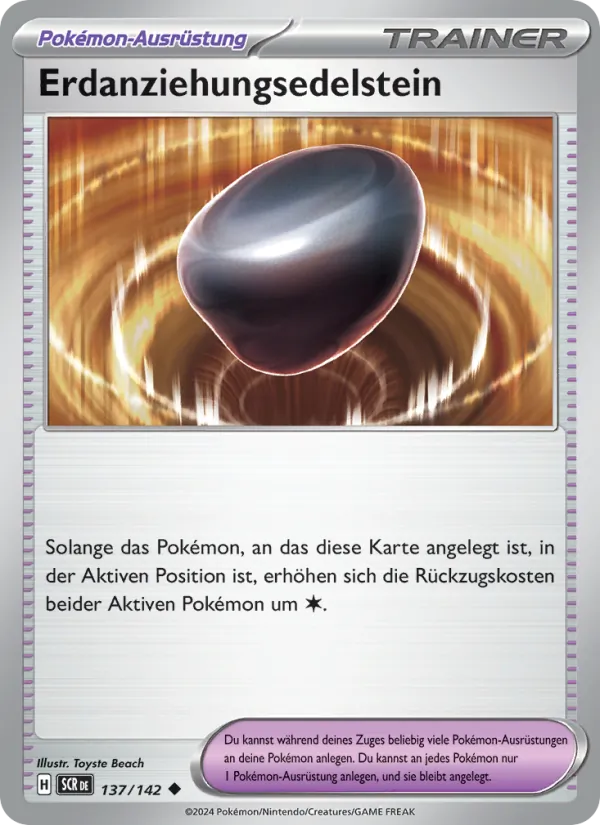 Erdanziehungsedelstein, Stellarkrone 137