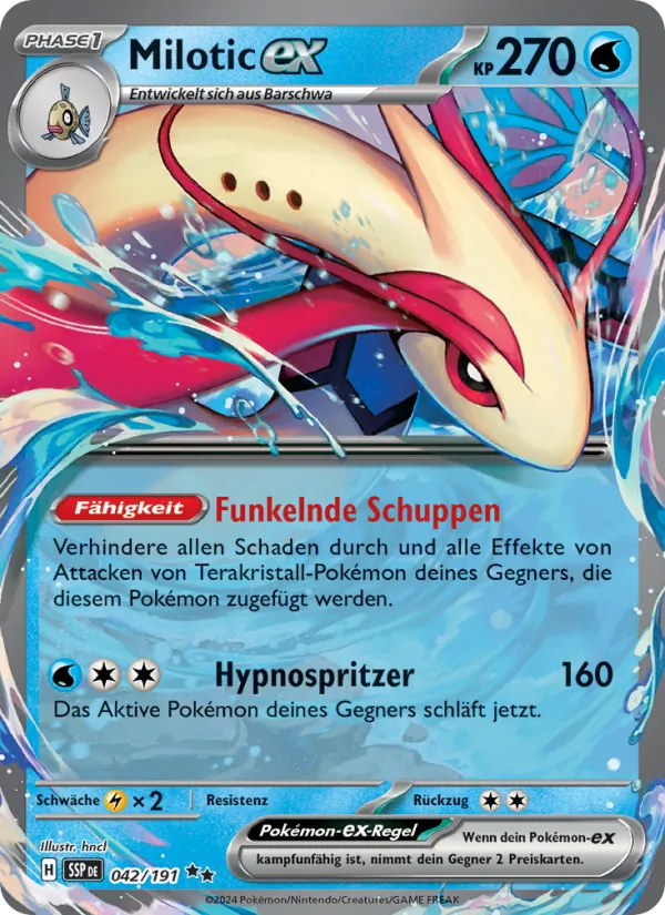 Milotic-ex, Stürmische Funken 042