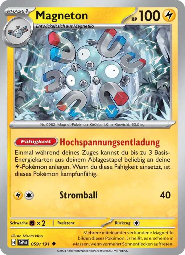 Magneton, Stürmische Funken 059