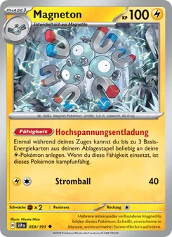 Magneton, Stürmische Funken 059