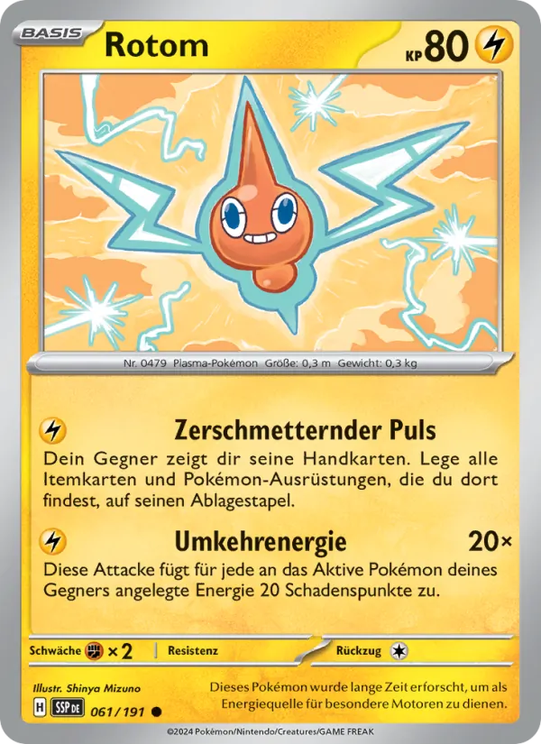 Rotom, Stürmische Funken 061
