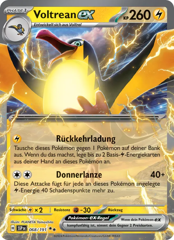 Voltrean-ex, Stürmische Funken 068