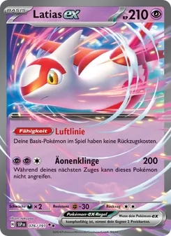 Latias-ex, Stürmische Funken 076