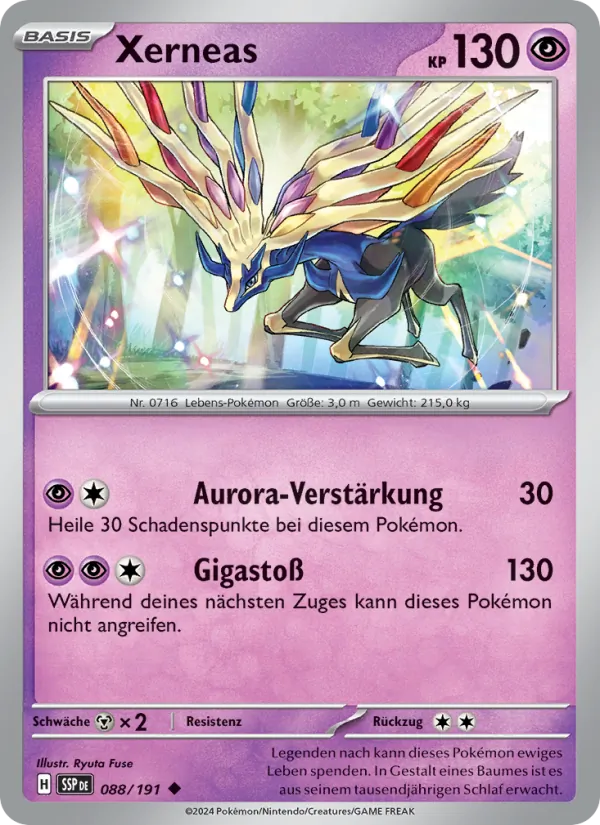 Xerneas, Stürmische Funken 088
