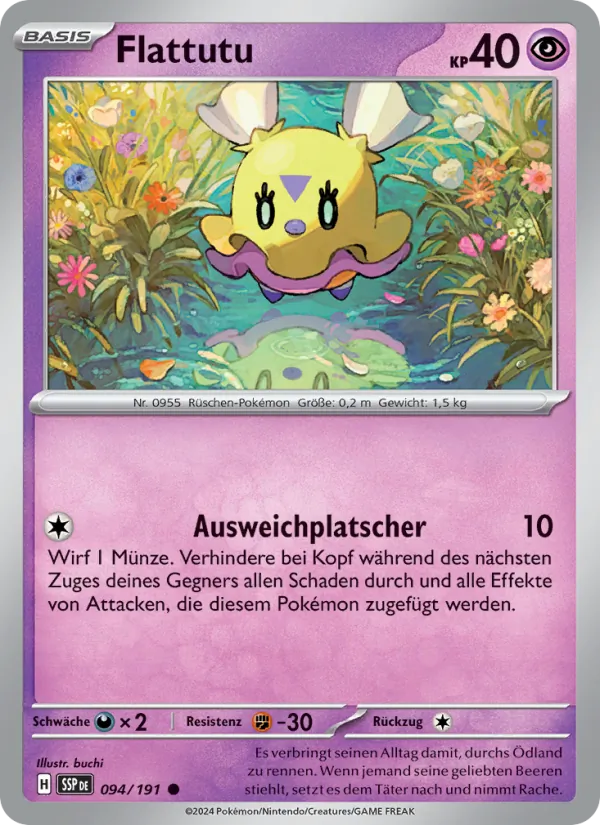 Flattutu, Stürmische Funken 094