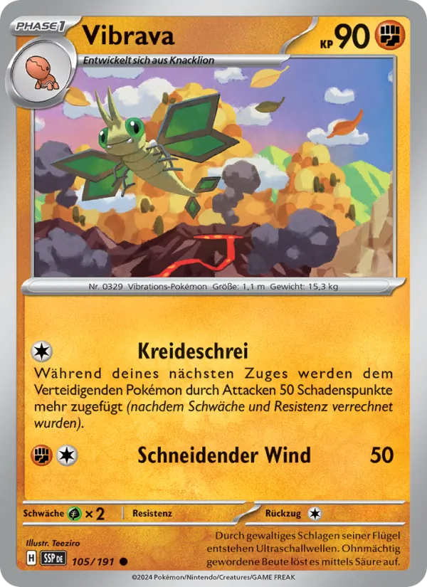Vibrava, Stürmische Funken 105