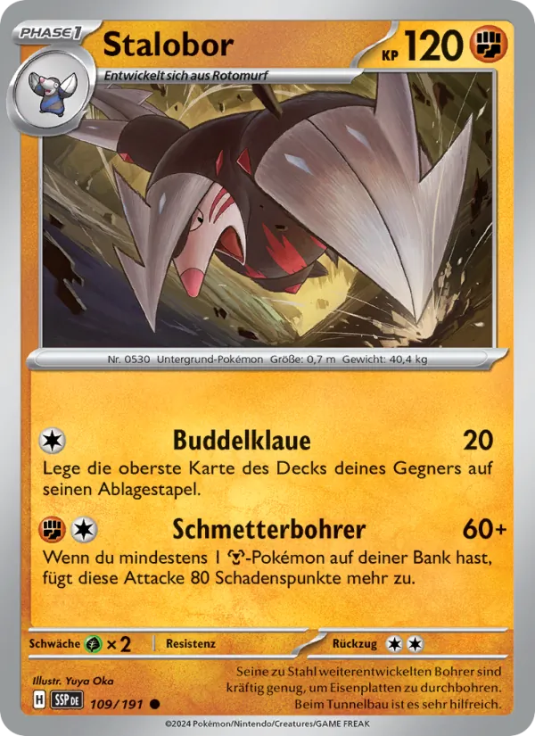 Stalobor, Stürmische Funken 109