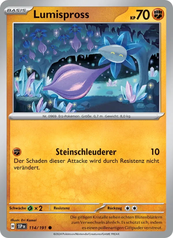 Lumispross, Stürmische Funken 114