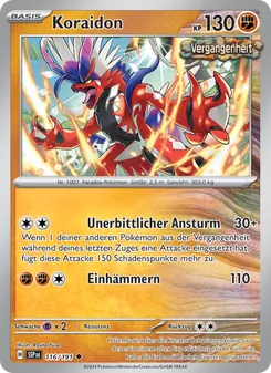 Koraidon, Stürmische Funken 116