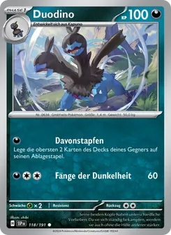Duodino, Stürmische Funken 118