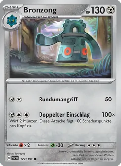 Bronzong, Stürmische Funken 127