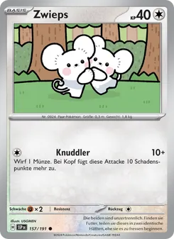 Zwieps, Stürmische Funken 157