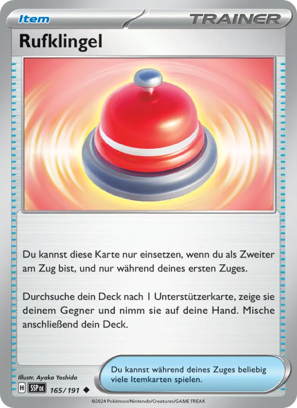 Rufklingel, Stürmische Funken 165