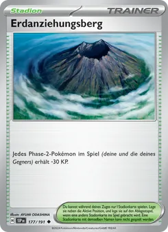 Erdanziehungsberg, Stürmische Funken 177