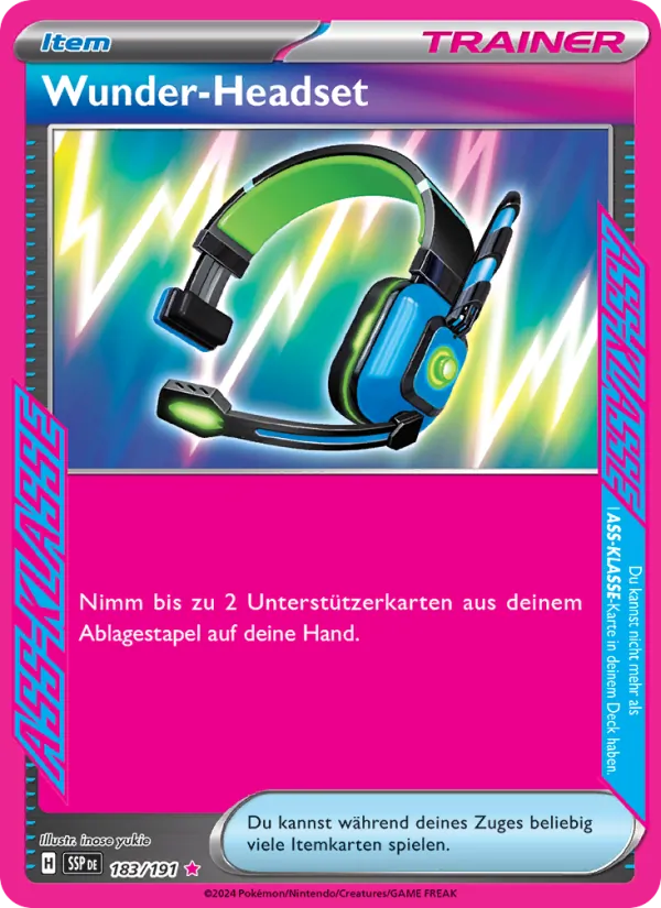 Wunder-Headset, Stürmische Funken 183